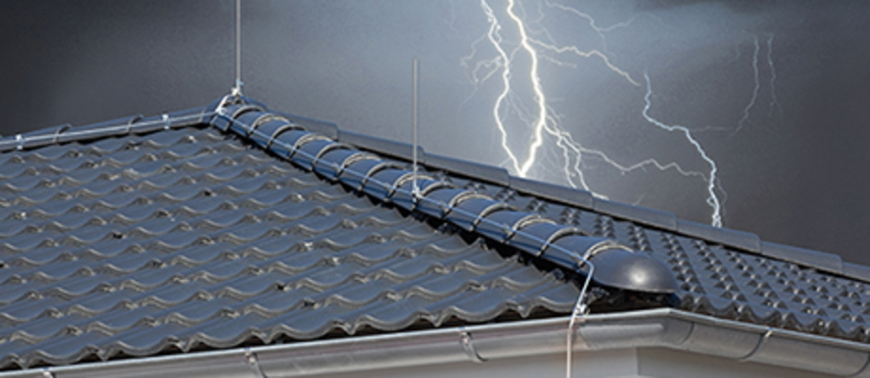 Äußerer Blitzschutz bei P&H Elektrotechnik GmbH in Oberasbach